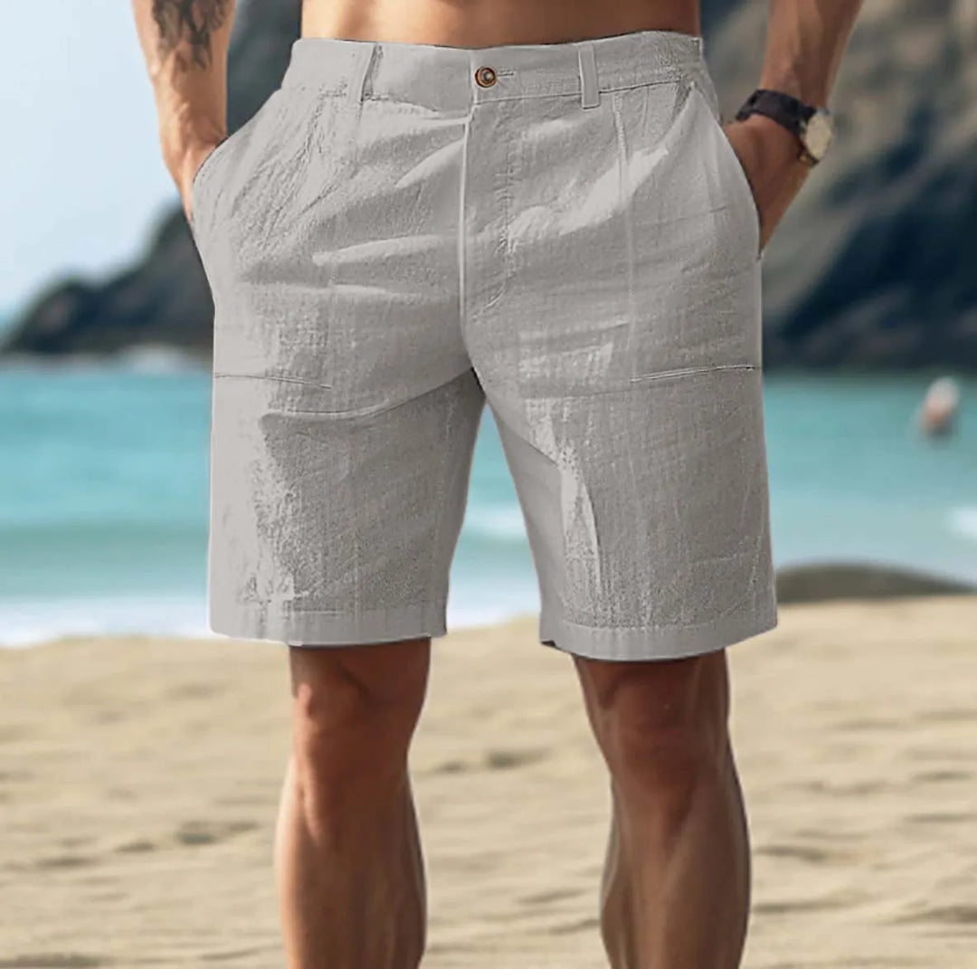 Lisslune | Men's Linen Shorts for Relaxed Summer Days Breathable, Comfortable & Stylish