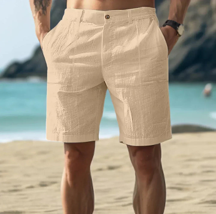 Lisslune | Men's Linen Shorts for Relaxed Summer Days Breathable, Comfortable & Stylish