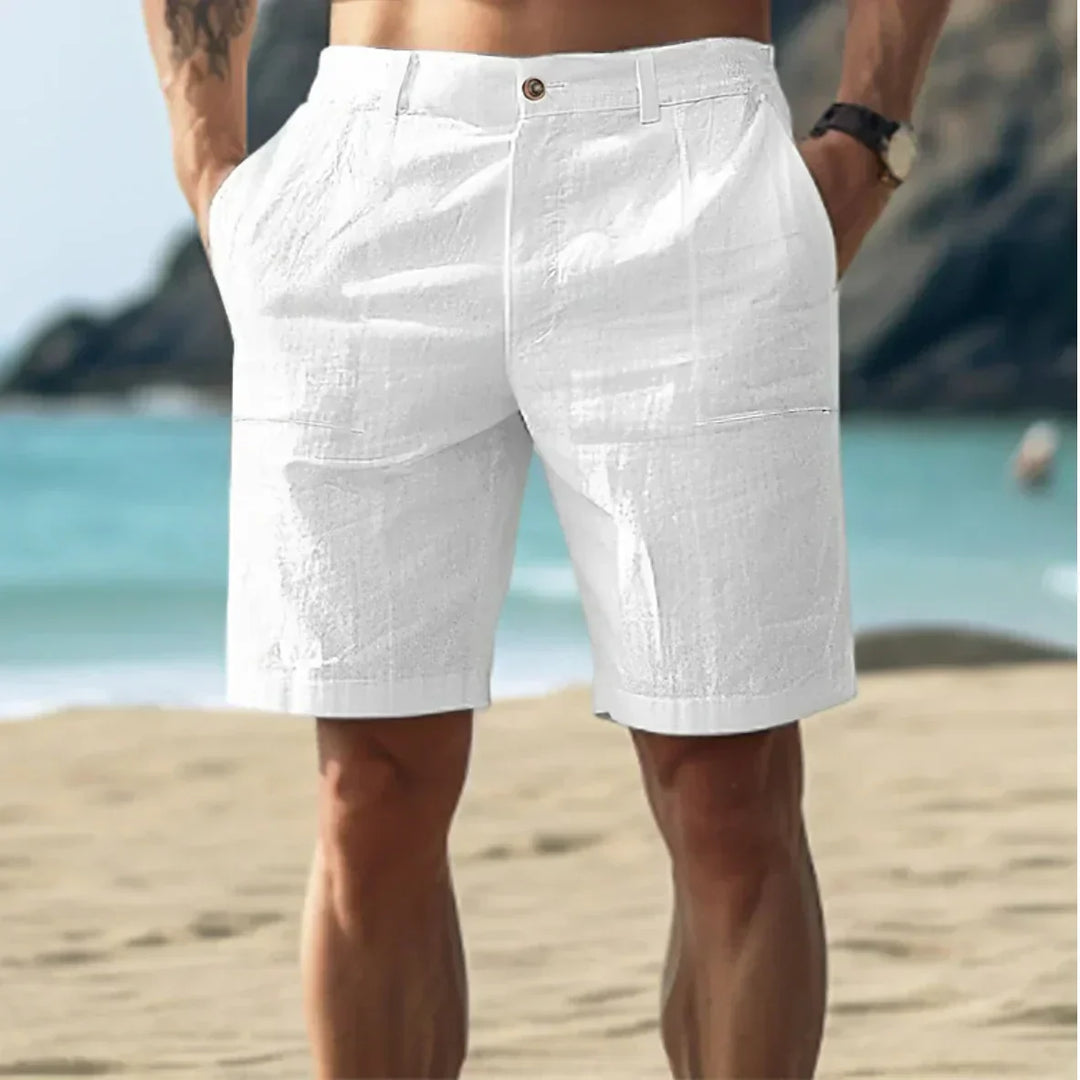 Lisslune | Men's Linen Shorts for Relaxed Summer Days Breathable, Comfortable & Stylish