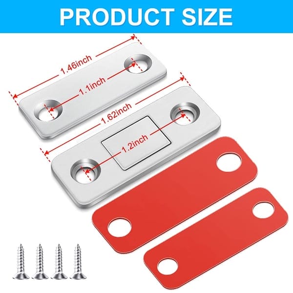 Lisslune | Latchnshut – Ultra-Slim Magnetic Door Catch for Silent Closure