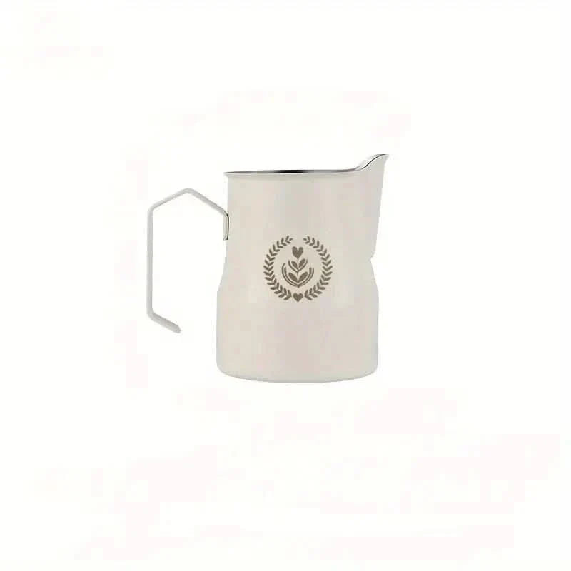 Lisslune | Stainless Steel Latte Art Milk Jug – Coffee Frothing Pitcher