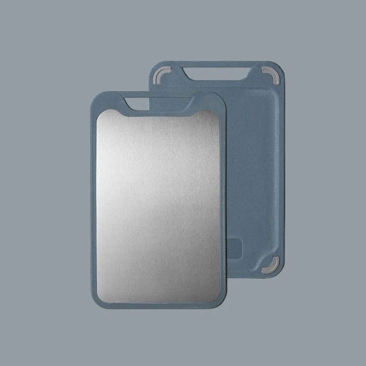 Lisslune | Lattea – Double Sided Stainless Steel Cutting Board with Non-Stick Surface