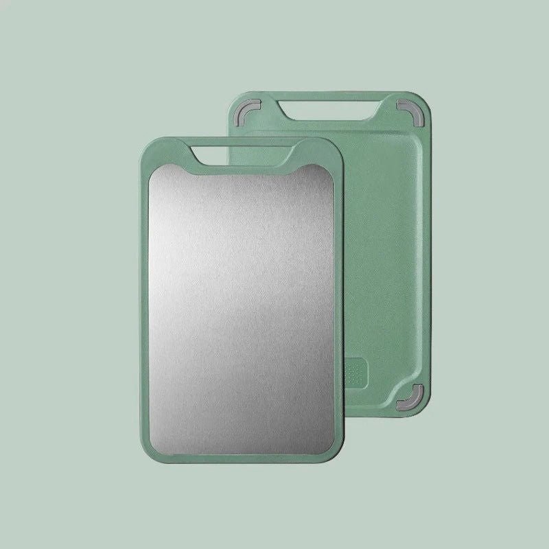 Lisslune | Lattea – Double Sided Stainless Steel Cutting Board with Non-Stick Surface