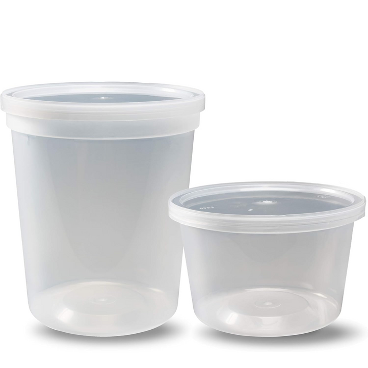 Lisslune | Leak-proof Deli Containers with Lids – 30 Pieces