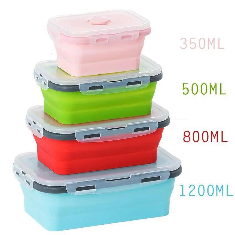 Lisslune | Versatile leak-proof silicone meal prep containers for on-the-go