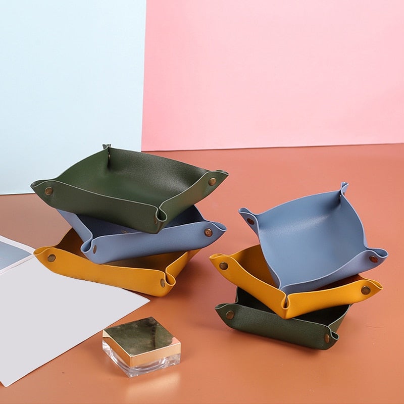 Lisslune | Leather Storage Tray