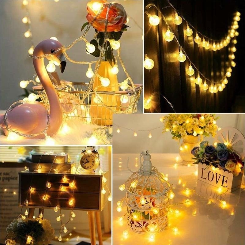 Lisslune | LED Ball String Lights