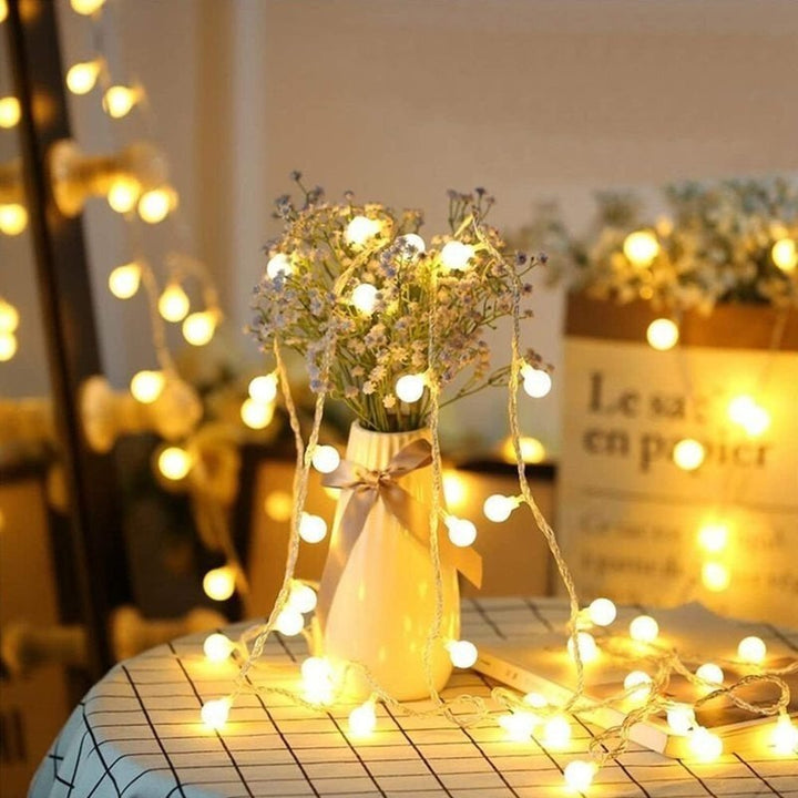 Lisslune | LED Ball String Lights