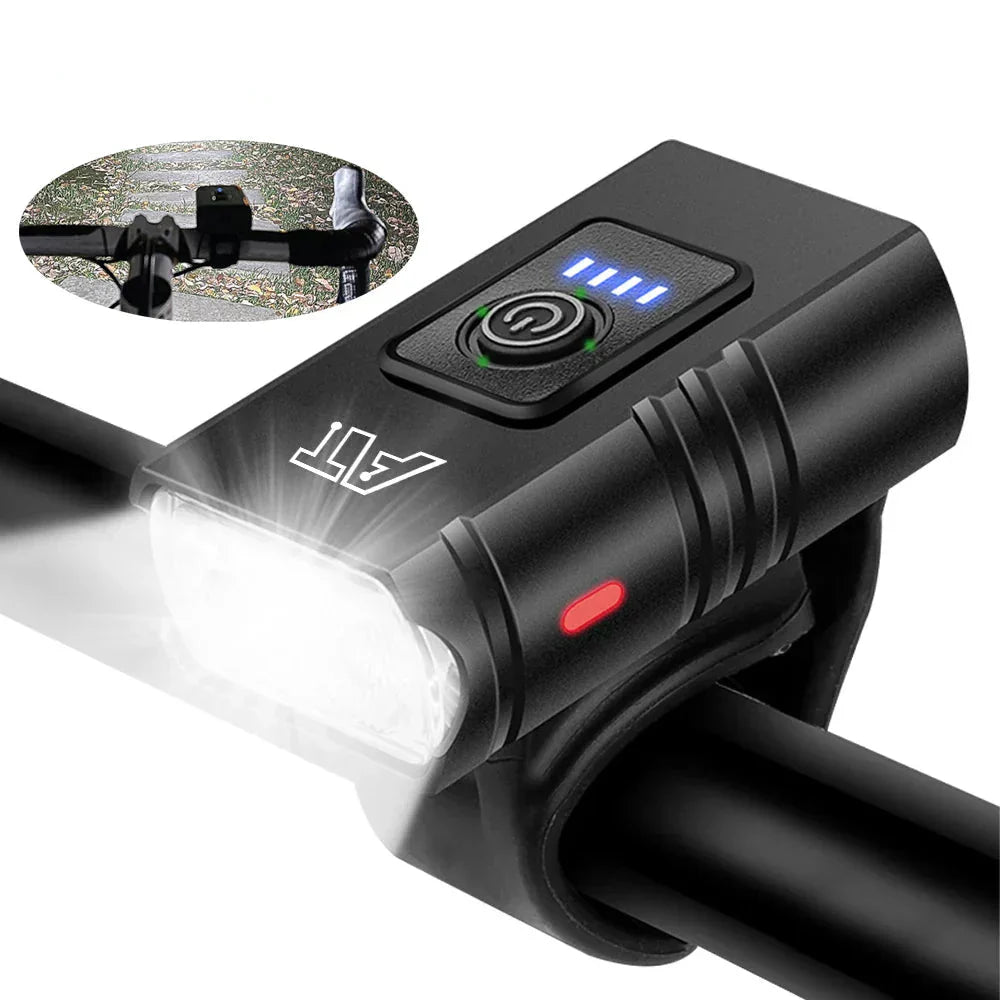 Lisslune | LED Bike Light – Rechargeable bike light with 6 modes for optimal visibility & safety