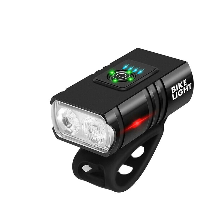 Lisslune | LED Bike Light – Rechargeable USB bike light with 1500 lumens for maximum visibility at night