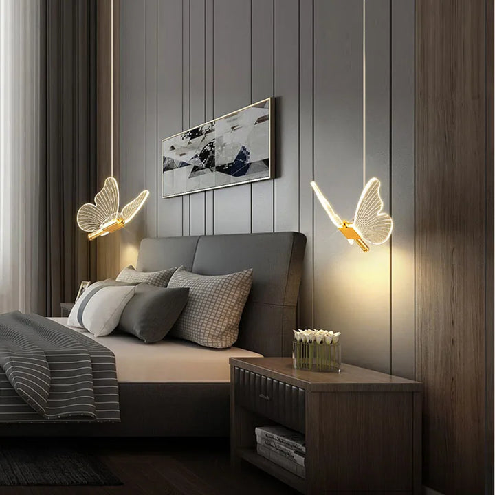 Lisslune | LED Butterfly Pendant Lights - ButterLuxe