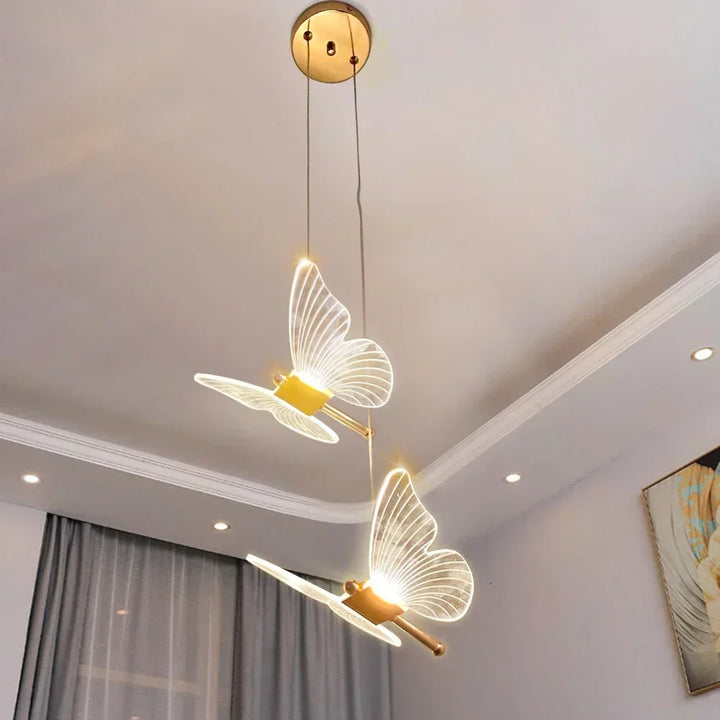 Lisslune | LED Butterfly Pendant Lights - ButterLuxe