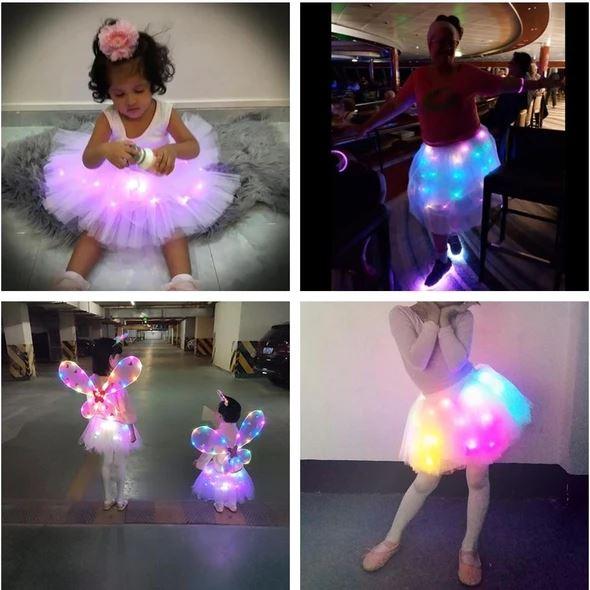 Lisslune | Magical & Glowing LED Tulle Skirt