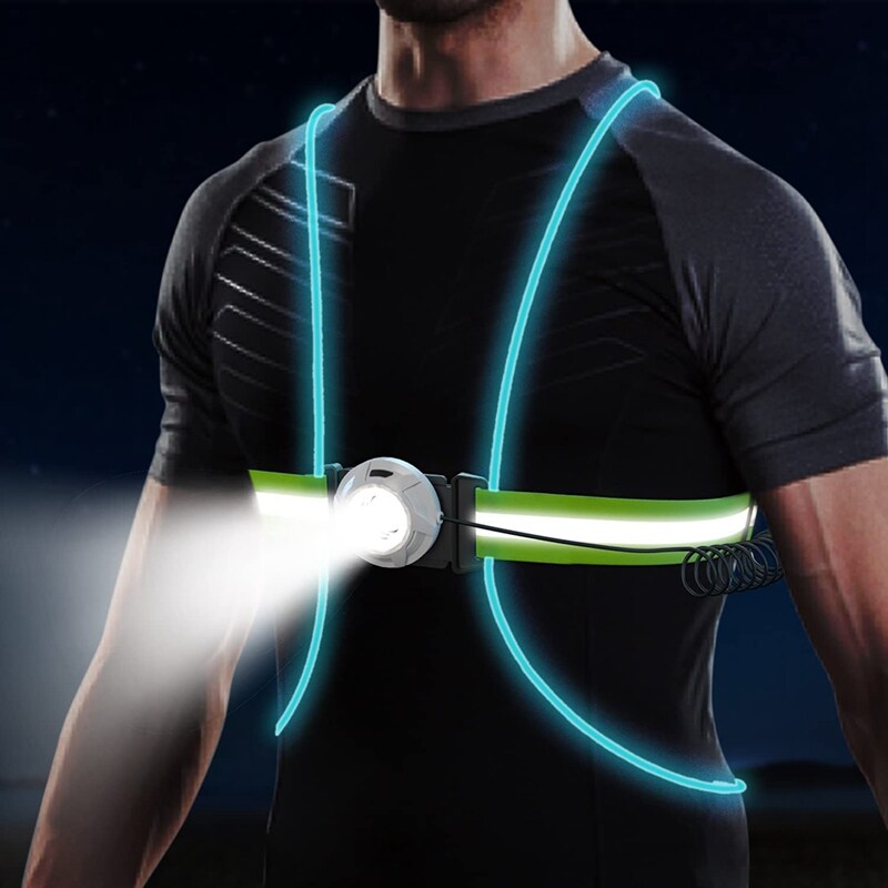Lisslune | LED Safety Vest for Running - ReflectSafe