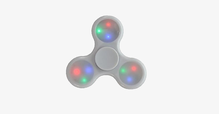 Lisslune | Fidget Spinner with LED – Let's spin!