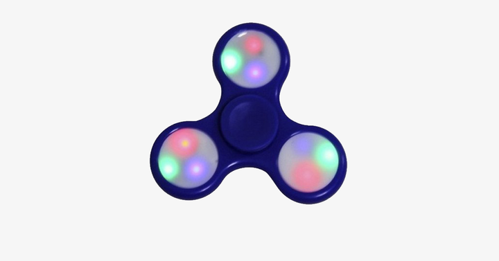 Lisslune | Fidget Spinner with LED – Let's spin!