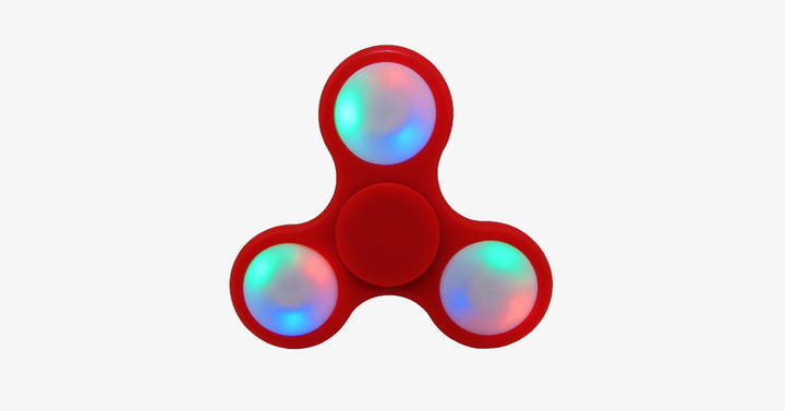 Lisslune | Fidget Spinner with LED – Let's spin!