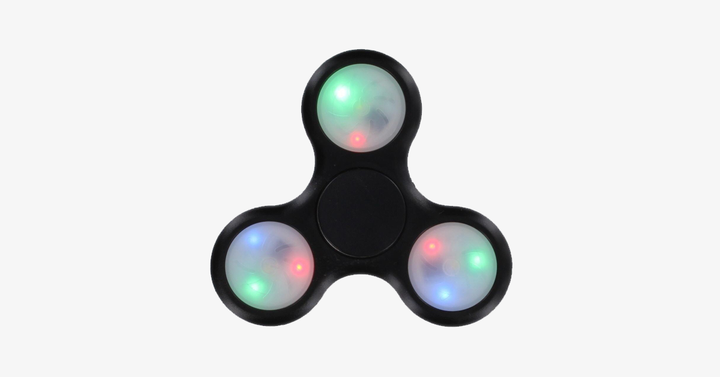 Lisslune | Fidget Spinner with LED – Let's spin!