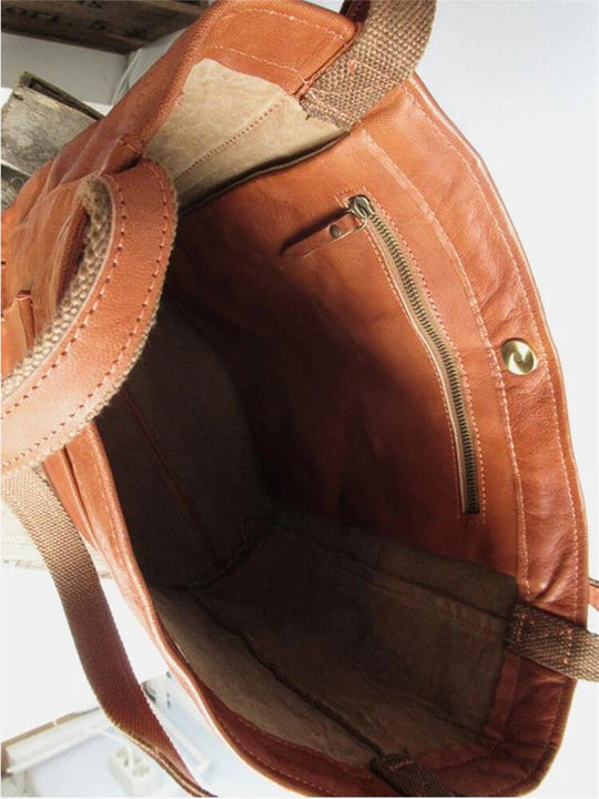 Lisslune | Eva | Luxury Leather Handbag for Women – Elegant Everyday Shoulder Bag with Inner Compartments