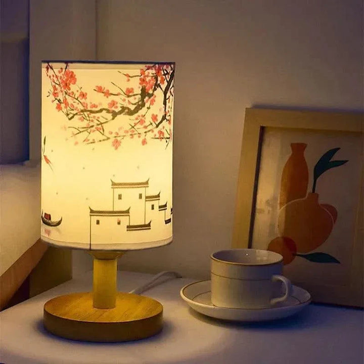 Lisslune | Japandi Style LED Table Lamp with Touch Control