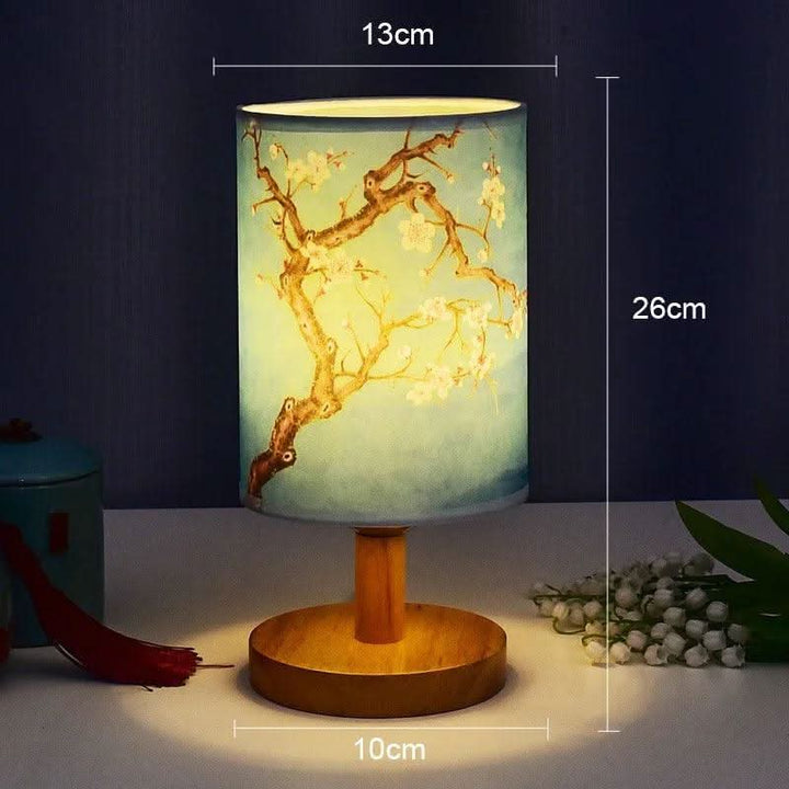 Lisslune | Japandi Style LED Table Lamp with Touch Control