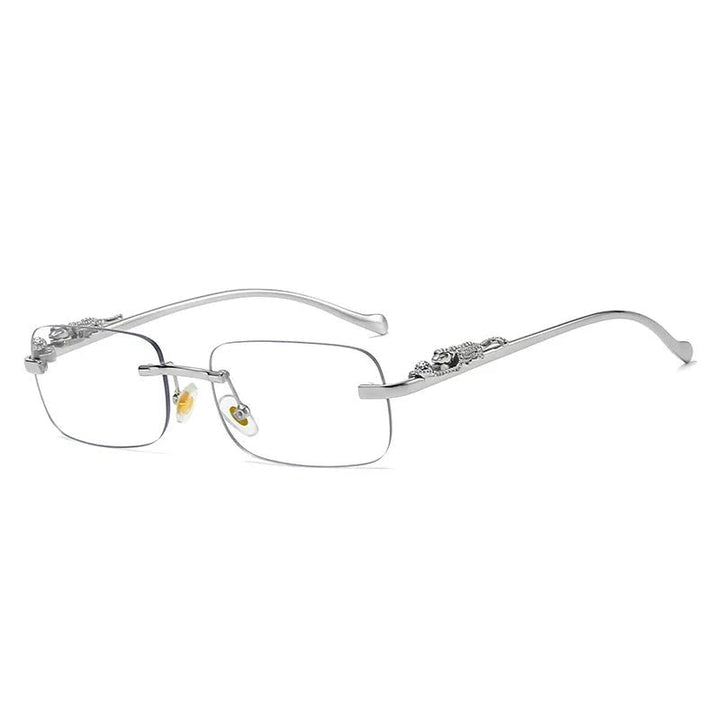 Lisslune | LEOPARDVIEW – Stylish Rimless Sunglasses with UV400 Protection
