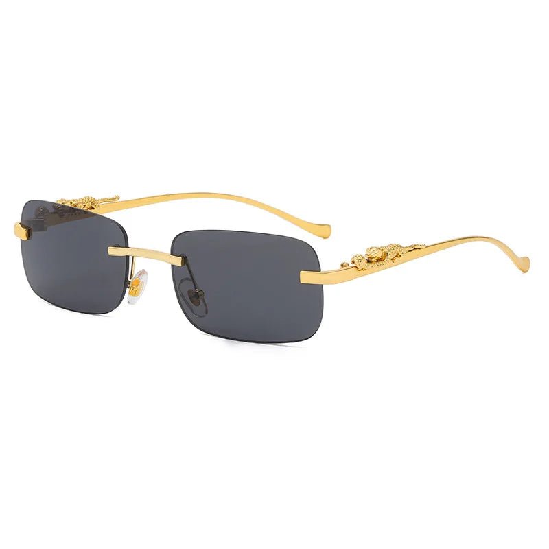 Lisslune | LEOPARDVIEW – Stylish Rimless Sunglasses with UV400 Protection