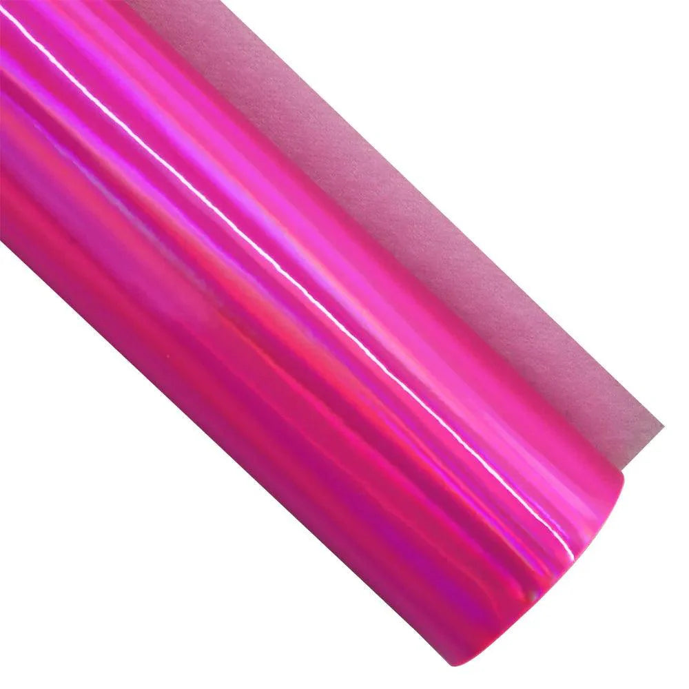 Lisslune | Glittering Pink Synthetic Leather Craft Kit for DIY Earrings and Hair Accessories