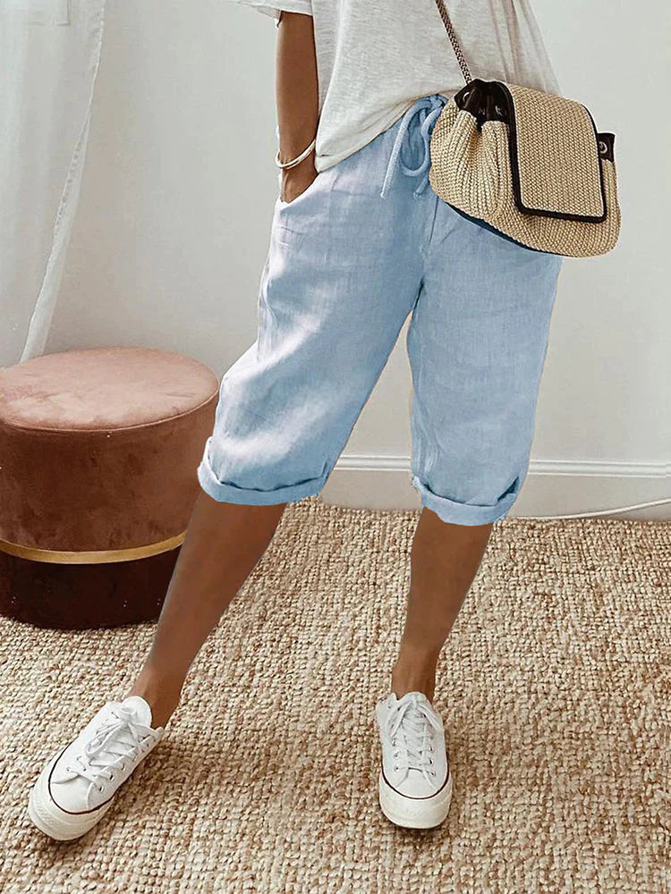 Lisslune | Light Cotton Shorts for Summer
