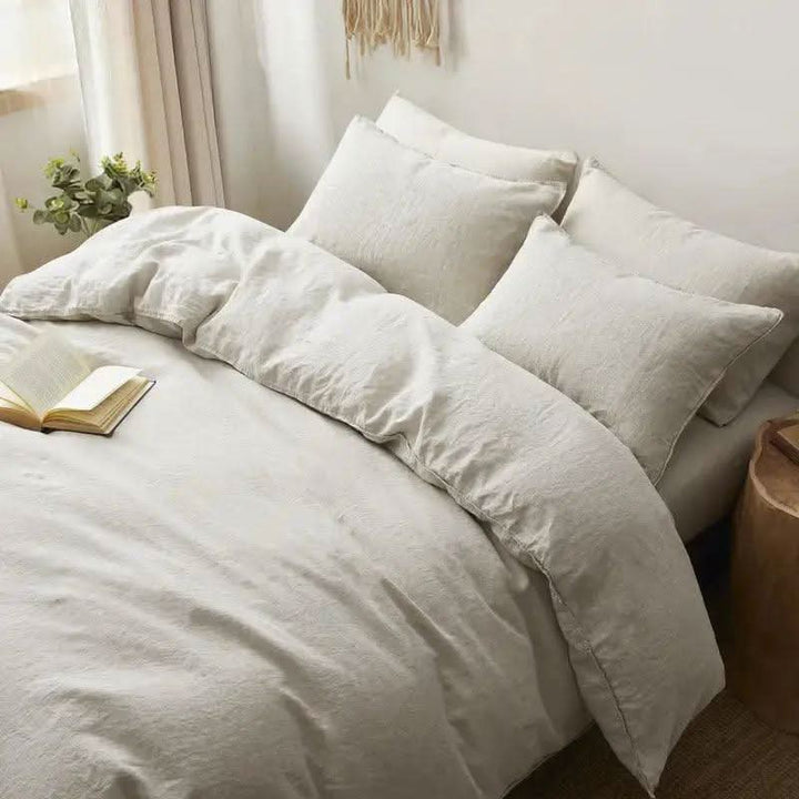 Lisslune | Lightweight Linen Duvet Cover – Breathable All‑Season Bedding