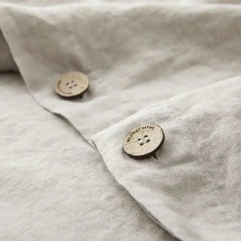 Lisslune | Lightweight Linen Duvet Cover – Breathable All‑Season Bedding