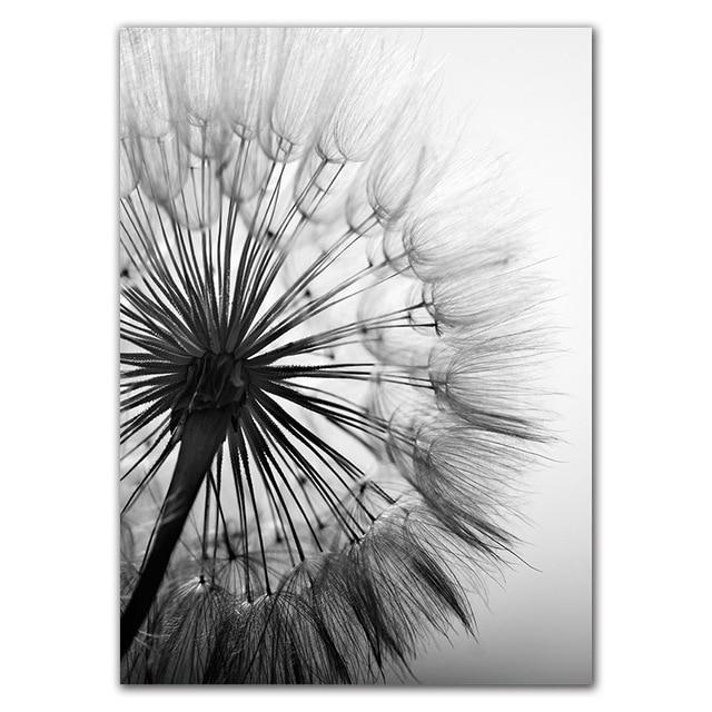 Lisslune | Dandelion Canvas Wall Art on Premium Cotton Canvas