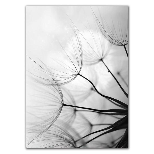 Lisslune | Dandelion Canvas Wall Art on Premium Cotton Canvas