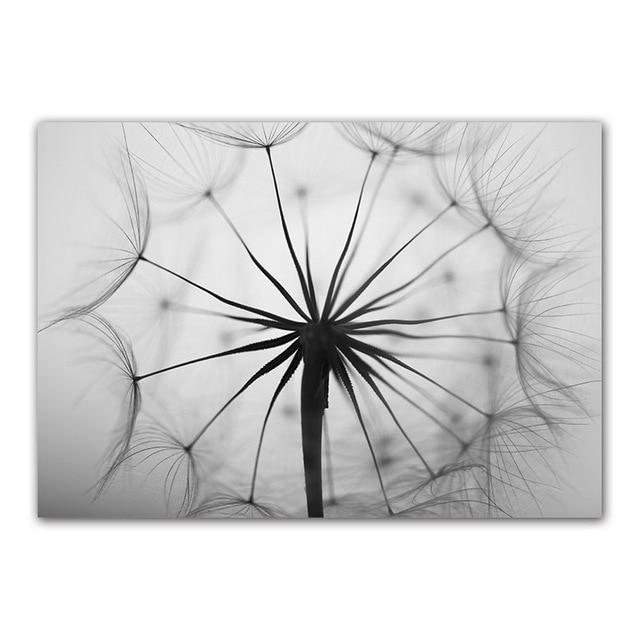 Lisslune | Dandelion Canvas Wall Art on Premium Cotton Canvas