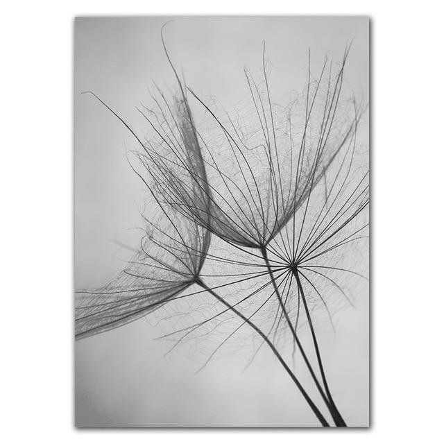 Lisslune | Dandelion Canvas Wall Art on Premium Cotton Canvas