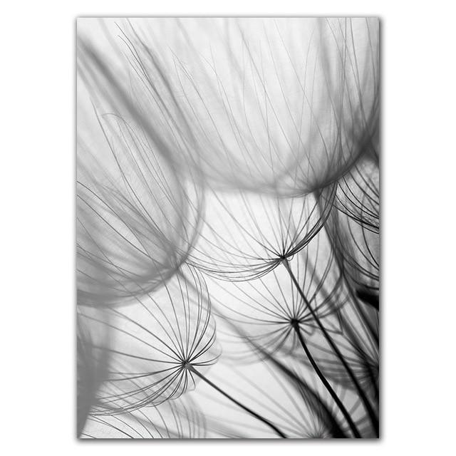 Lisslune | Dandelion Canvas Wall Art on Premium Cotton Canvas