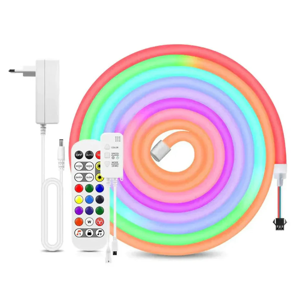 Lisslune | Neon Rope LED Lights with App Control – Customisable RGB Ambient Lighting