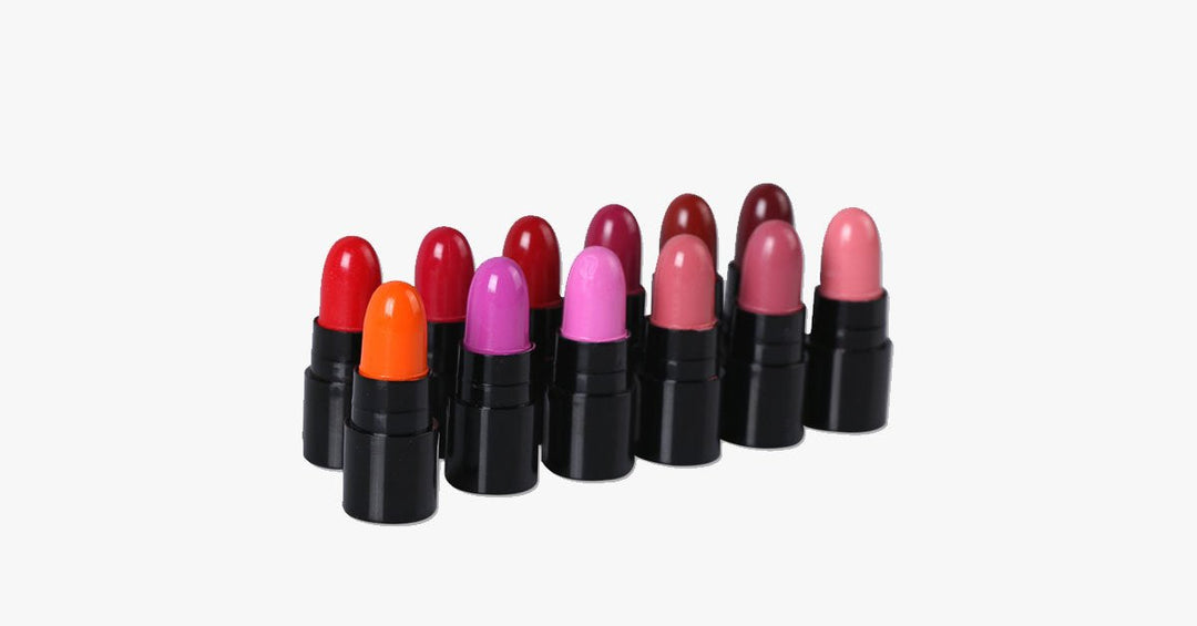 Lisslune | 12 Colors Lipstick Set – Prepares you for any occasion