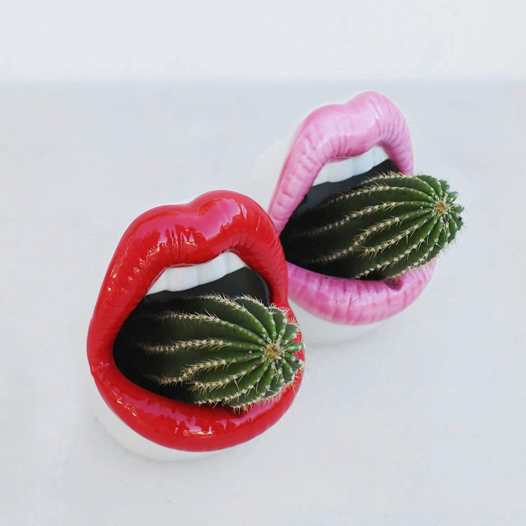 Lisslune | Lips Flower Pot