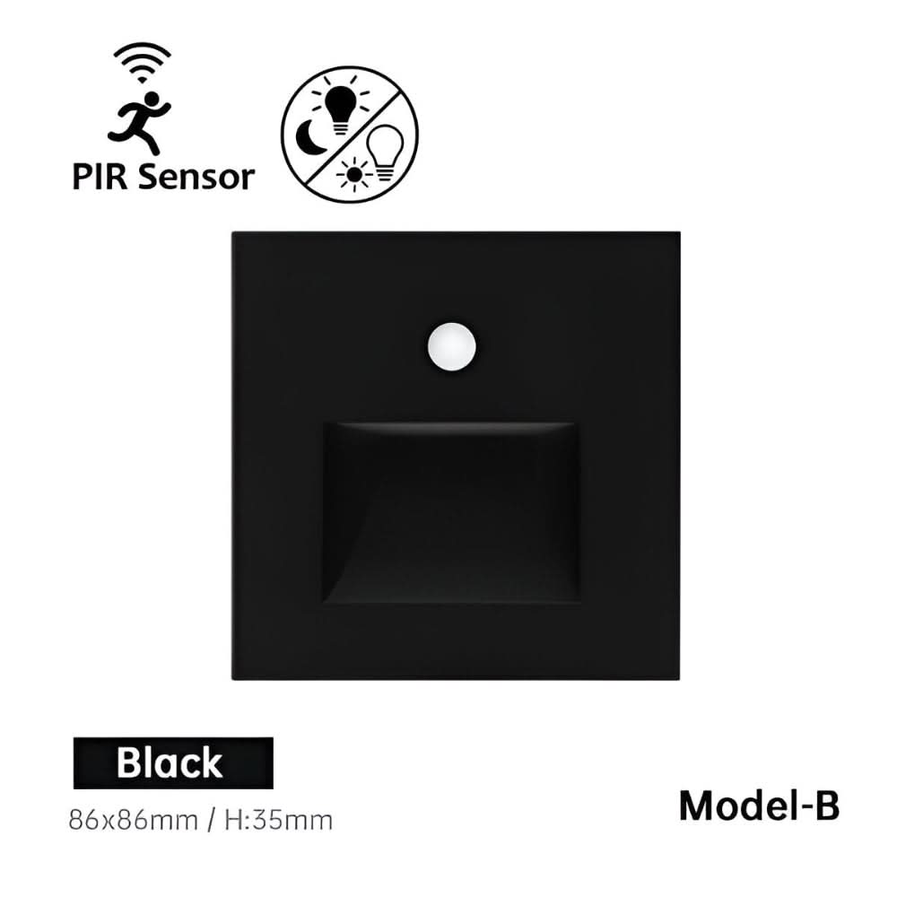 Lisslune | LITEWALK – LED Step Lights with Smart Motion Sensor for Modern Interiors