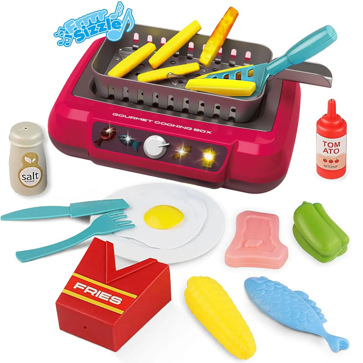 Lisslune | LittleChef – Colorful children's kitchen set for imaginative cooking adventures