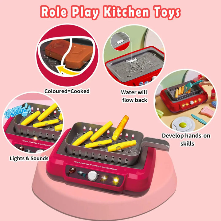 Lisslune | LittleChef – Colorful children's kitchen set for imaginative cooking adventures