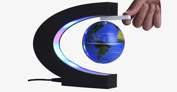 Lisslune | Modern Globe – Enjoy the magical magnetic levitation of the world!