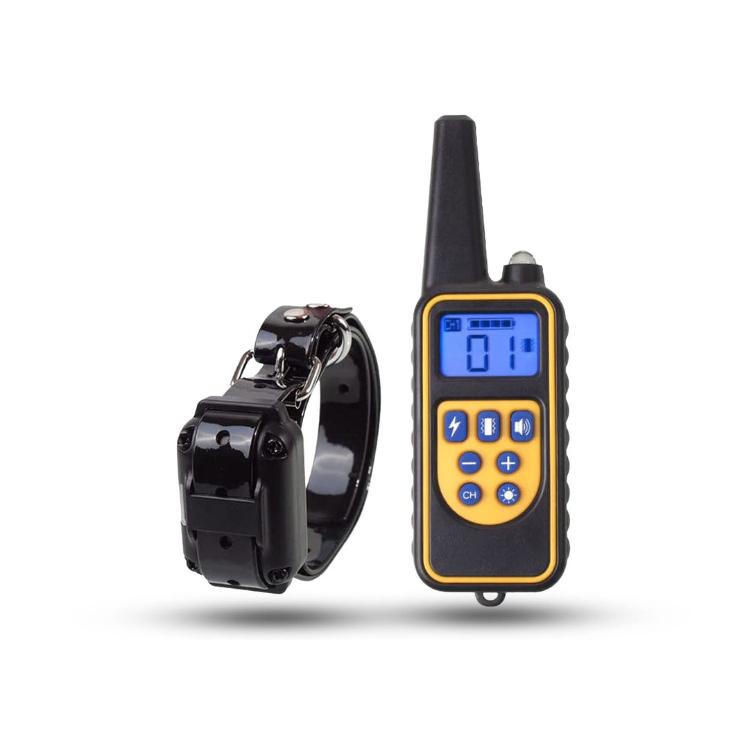 Lisslune | 800M Rechargeable Electric Dog Training Collar | Waterproof, Remote Control & Ideal for Effective Dog Training