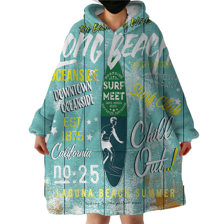 Lisslune | Therapeutic Blanket Hoodie - Long Beach (Made to Order)