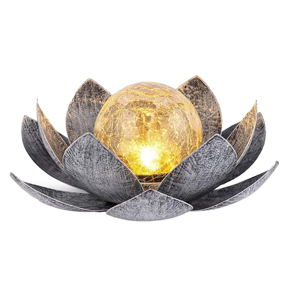 Lisslune | Sunlight Lotus - Solar Panel Garden Light