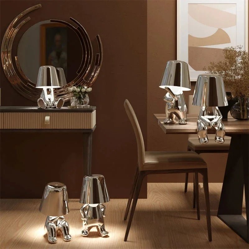 Lisslune | ATMOSEN – Dimmable LED Lamp with Minimalist Design & Adjustable Brightness
