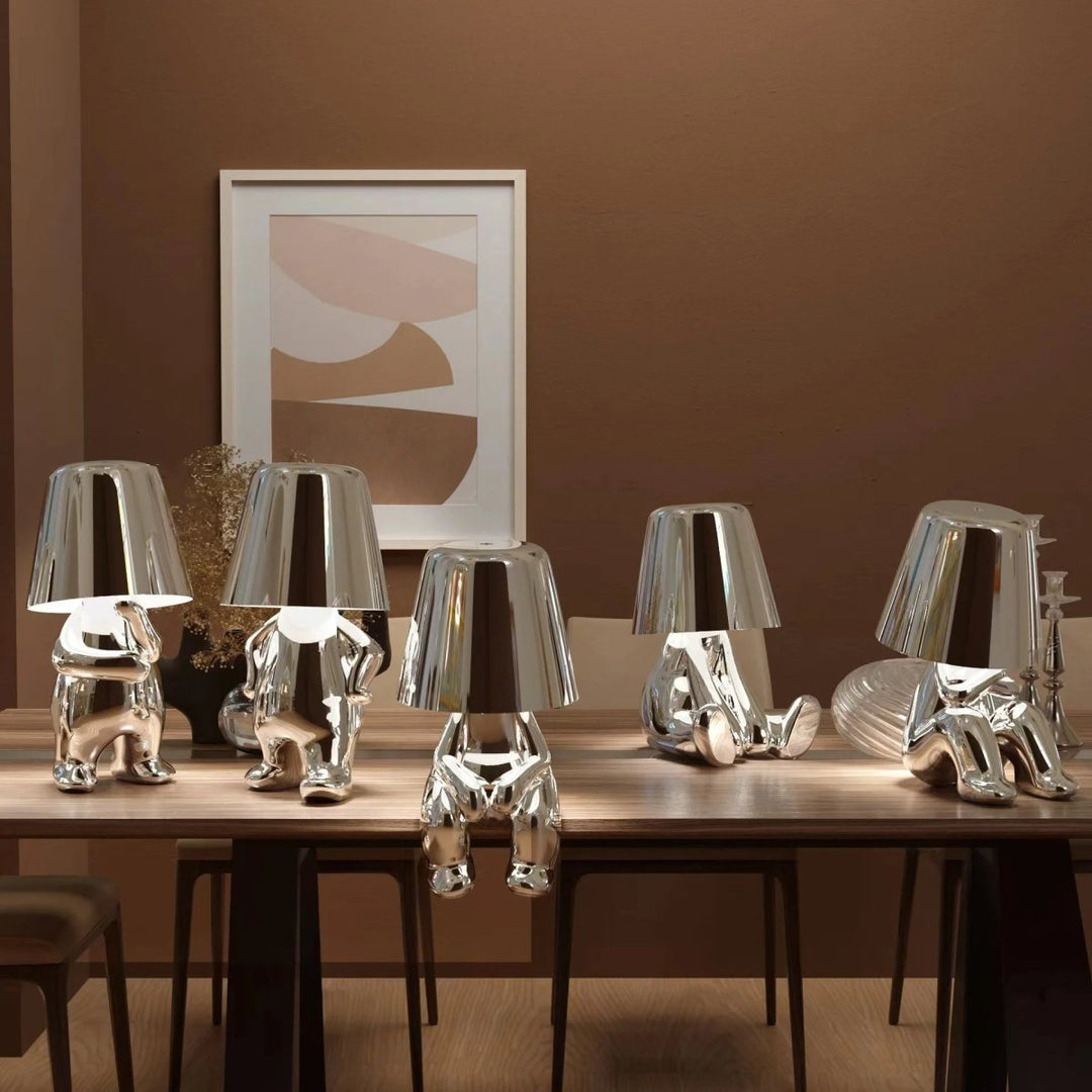 Lisslune | ATMOSEN – Dimmable LED Lamp with Minimalist Design & Adjustable Brightness