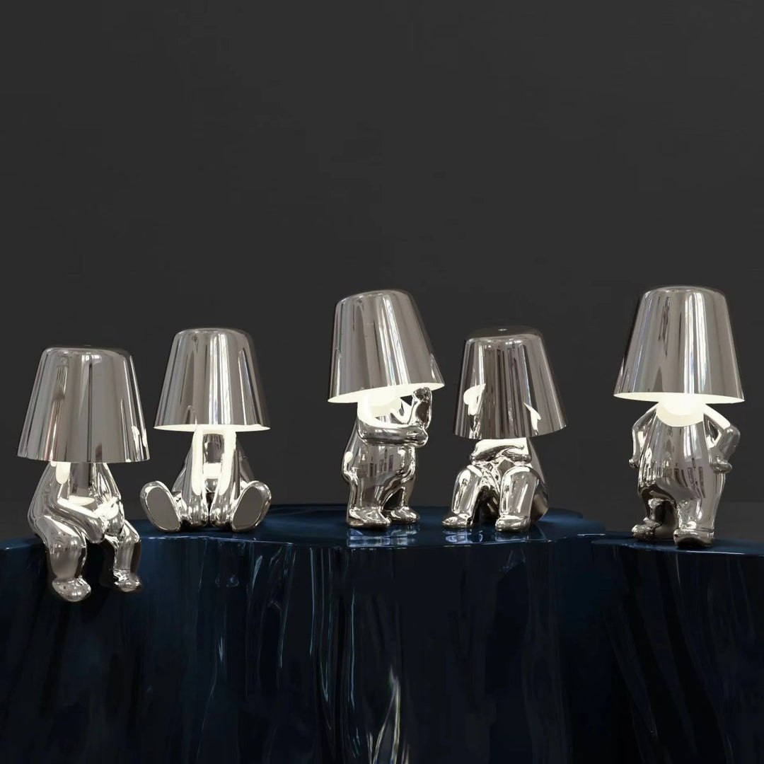 Lisslune | ATMOSEN – Dimmable LED Lamp with Minimalist Design & Adjustable Brightness