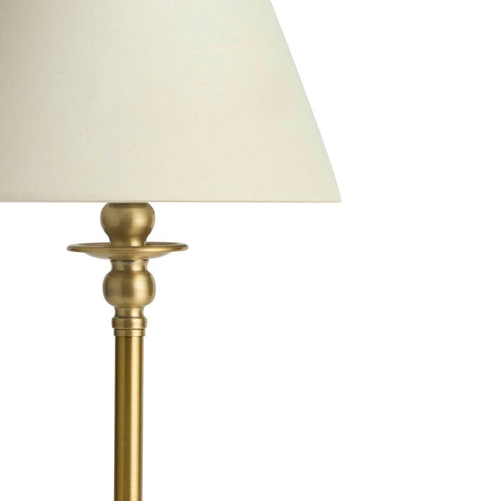 Lisslune | Lucille Ornate LED Rechargeable Wireless Lamp - Brass